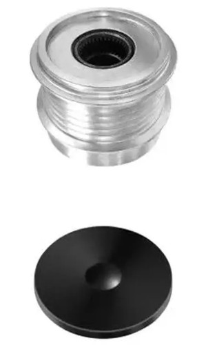 Alternator clutch pulley