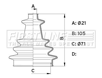 First line front inner boot - first, cv