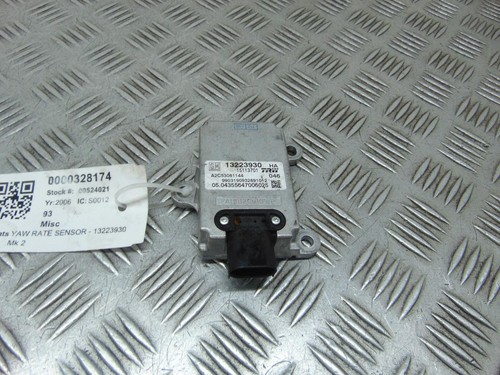Saab yaw rate - 93, 9-3