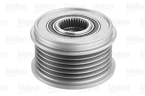 Alternator clutch pulley