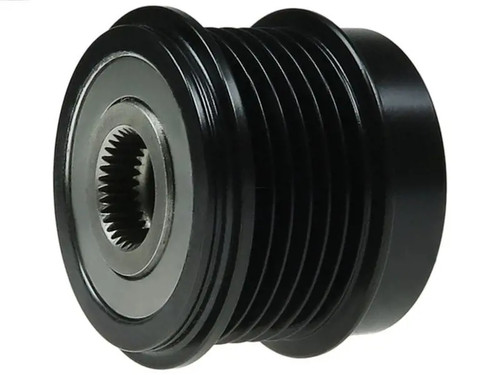 Alternator clutch pulley